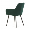 Jídelní židle, zelená, sametová látka, DCH-215 GRN4