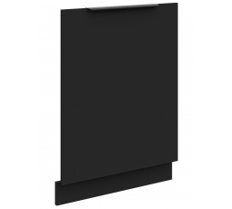 Dvířka na myčku bez panelu SIENA - ZM 713x596, Černá mat