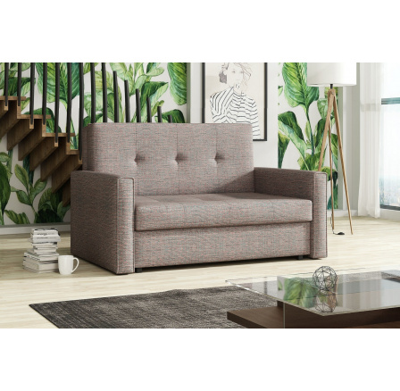 Pohovka Vivian Bis III béžovo-červená