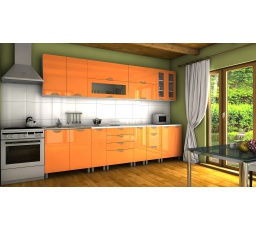 Kuchyňská linka Granada RLG 300 oranžový lesk
