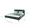 Postel HEAVEN Trinity Tyrkys 140 x 200