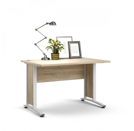 Psací stůl OFFICE 80400/70, Dub sonoma/Bílá Psací stůl OFFICE 80400/70, Dub sonoma/Bílá