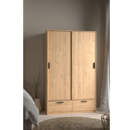 Šatní skříň LINCOLN 2D2S, Jackson hickory Šatní skříň LINCOLN 2D2S, Jackson hickory
