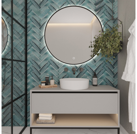 Divissi A, 80x80x3cm Zrcadlo