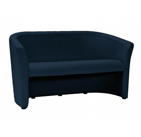 Pohovka TM-3, Modrá ekokůže EK-13/Wenge Pohovka TM-3, Modrá ekokůže EK-13/Wenge