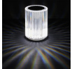 Křišťálová stojací lampa LED