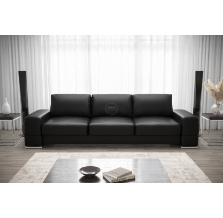 Sofa ZARA DL 270 cm - černá eko kůže