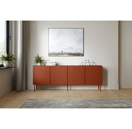 Komoda RAFAEL 200 4D, Brick Red Komoda RAFAEL 200 4D, Brick Red