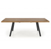 Jídelní stůl BERLIN, Ořech/Černá