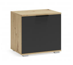 Komoda CLIF ST-50, dub artisan / antracit
