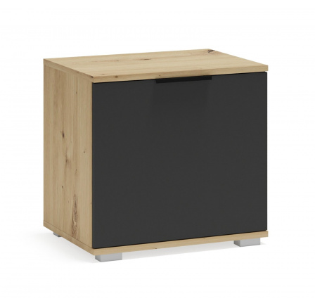 Komoda CLIF ST-50, dub artisan / antracit