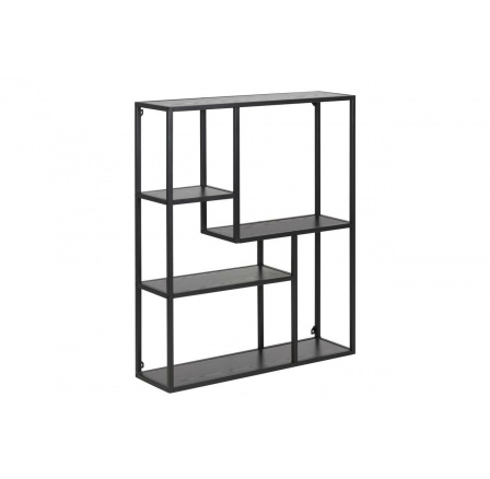 Regál Seaford VIII černý Regál Seaford VIII černý