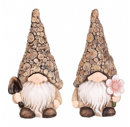 Skřítek - figurka z polyresinu, vel. S, mix 2 druhů, cena za 1 ks