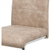 Jídelní židle, béžová, látka, HC-483 CRM3