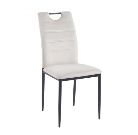 Židle velvet béžová K13-FX