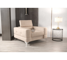 Křeslo TOSCANIA 100 cm - béžová