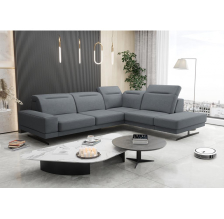 Rohová sedací souprava FIORE 265x220 cm - volitelný odstín - pravá