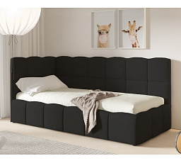 Postel TUNIS 200 x 90, vysoký bok, Kronos 7, Levá