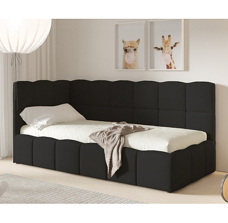 Postel TUNIS 200 x 90, vysoký bok, Kronos 7, Levá Postel TUNIS 200 x 90, vysoký bok, Kronos 7, Levá