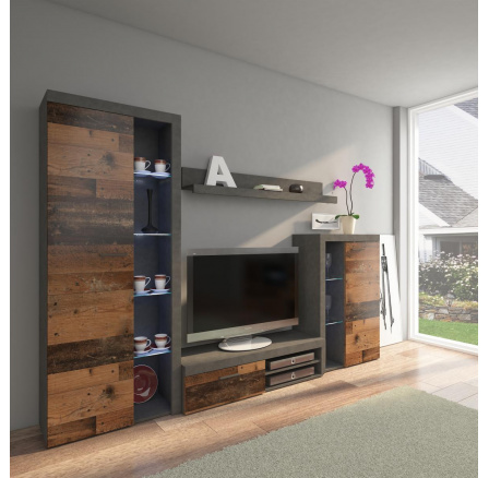 Obývací stěna Rizo matera/old style Obývací stěna Rizo matera/old style