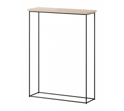 Konzole Sili Černá+Sonoma