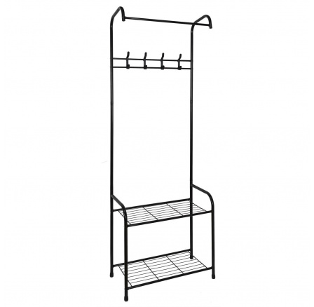 Stojan/ věšák do předsíně černý Stojan/ věšák do předsíně černý