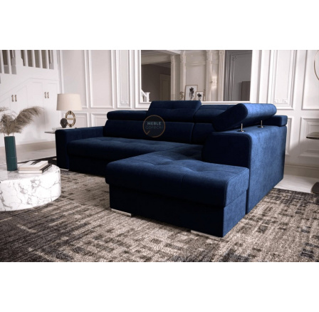 Rohová sedací souprava s funkcí spaní MARGO I 260×185 - pravá