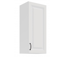 Horní skřínka STELLO - 40 G-90 1F, Bílá/Bílá