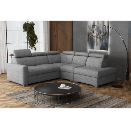 Sedací souprava Petrit VIII pravá Aragon šedá