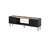 TV komoda ONDA EF, černá / dub artisan