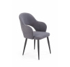 Jídelní židle K364, šedý Velvet