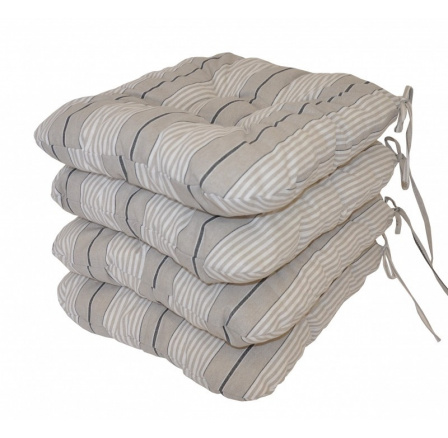 Sedák UNI látka Antik pruh set 4 kusy