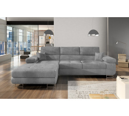 Rohová sedací souprava ARMANDO, Monolith 84  Levá