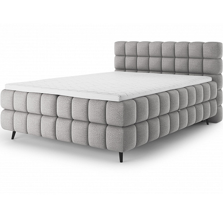 Čalouněná postel - boxspring SABENO 160x200, Royal 04