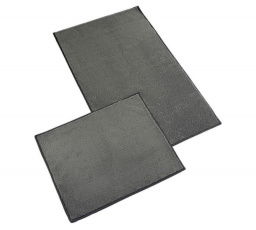 Koupelnová sada předložek GOLD 60x100+60x50cm  tmavě šedá