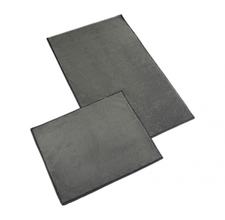 Koupelnová sada předložek GOLD 60x100+60x50cm  tmavě šedá