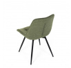 Jídelní židle, zelená, látka, HC-T1130 GRN2
