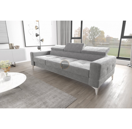 Sofa TOSCANIA III 250 cm - šedá
