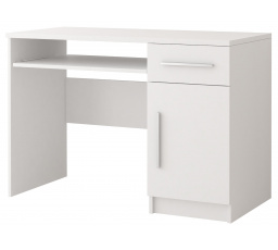 Psací stůl OMEGA I - 08, Bílá/Bílá
