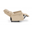 Polohovací křeslo SEMIR s USB, Béžová
