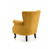 Křeslo TITAN, hořčicové