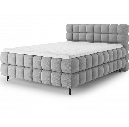 Čalouněná postel - boxspring SABENO 160x200, Calmora 04