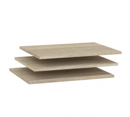 Police do skříně MORTY 120, Dub Sonoma