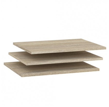 Police do skříně MORTY 120, Dub Sonoma