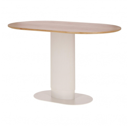 Stůl Maxim přírodní dubový/bílý