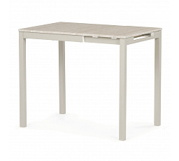 Jídelní stůl rozkládací 60-90x60 cm, melamin, travertin, GDT-206 TRV