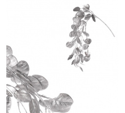 Eukalyptus - umělá převislá větev, barva stříbrná