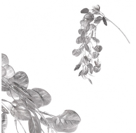 Eukalyptus - umělá převislá větev, barva stříbrná Eukalyptus - umělá převislá větev, barva stříbrná