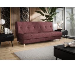 Rozkládací pohovka KARO 200 cm - bordó