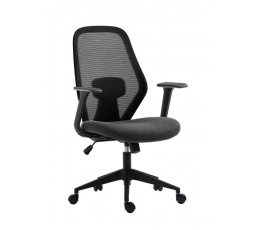 Kancelářské křeslo FB23BJG, Černá/Šedá